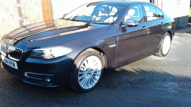 BMW 5 Series 2.0 520d Luxury 4dr Step Auto Saloon Diesel Grey